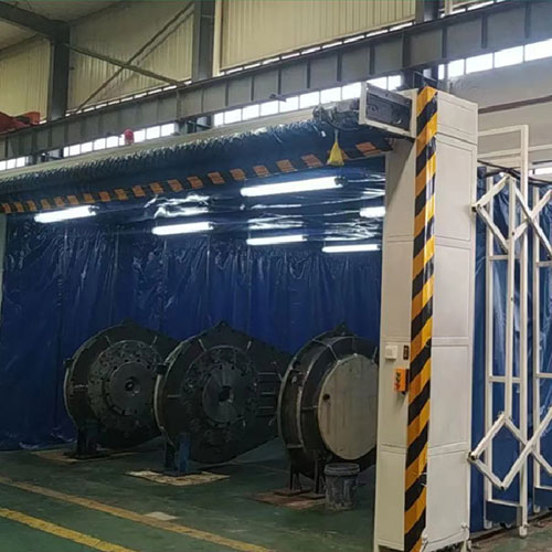 伸縮噴漆房的適用范圍