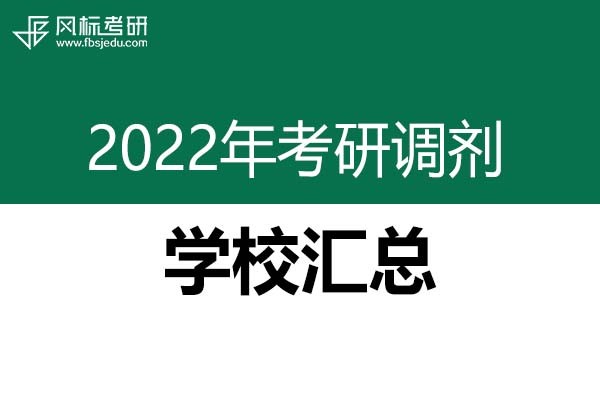 2022年考研調(diào)劑：設(shè)計類、美術(shù)類等調(diào)劑學校匯總（4.10更新）